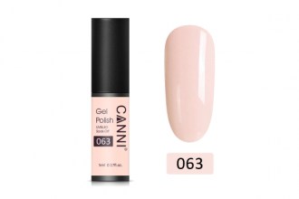 Canni 063 Gel polish, Silky Beige (5ml)