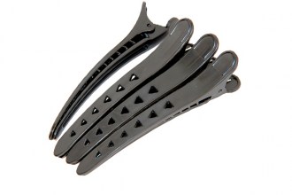 Clip FS Plastic Black Triangle, 115mm (12psc)
