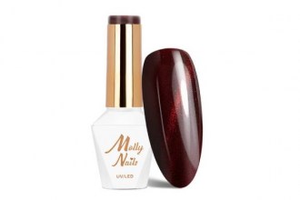 MollyLac Gel Polish Cat Eye Nr.235 Red (8g)