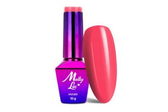 MollyLac Gel Polish Nr.146 Flamingo Pink Escape (10g)