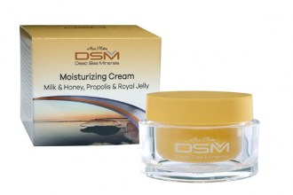 Mon Platin Dead Sea Minerals Moisturizing Cream - Milk and Honey, Propolis and Royal Jelly, 50ml